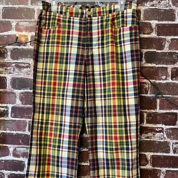 Ralph Lauren. Pants - Plaid Women's Pants